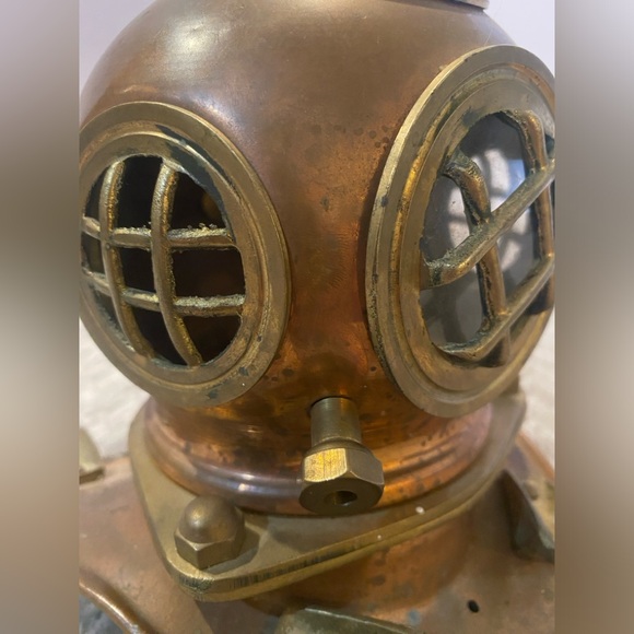 Rolex Copper 1970's Vintage Dealer Display Helmet for advertising Submariner - Picture 7 of 10